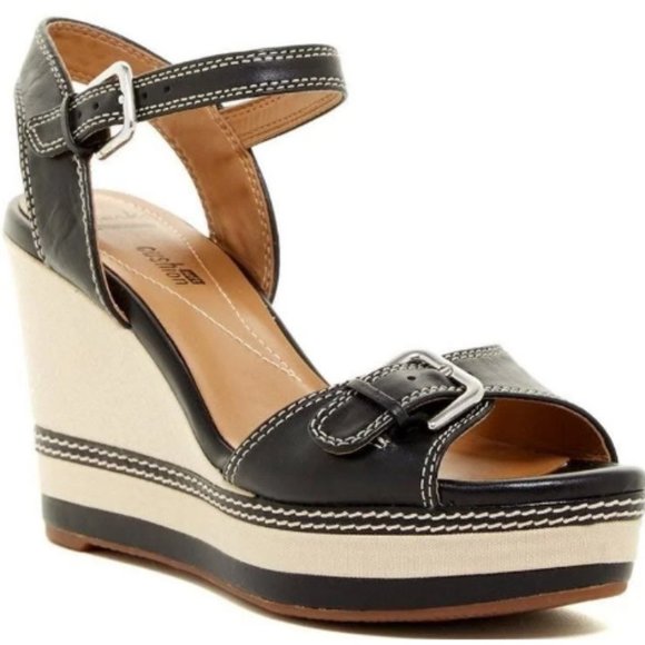 clarks collection wedge sandals